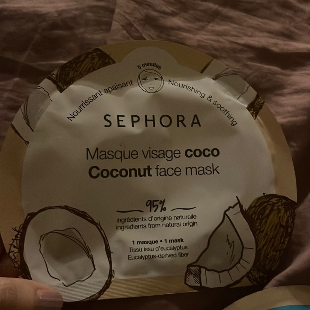 Sephora Coconut Soothing Mask Single